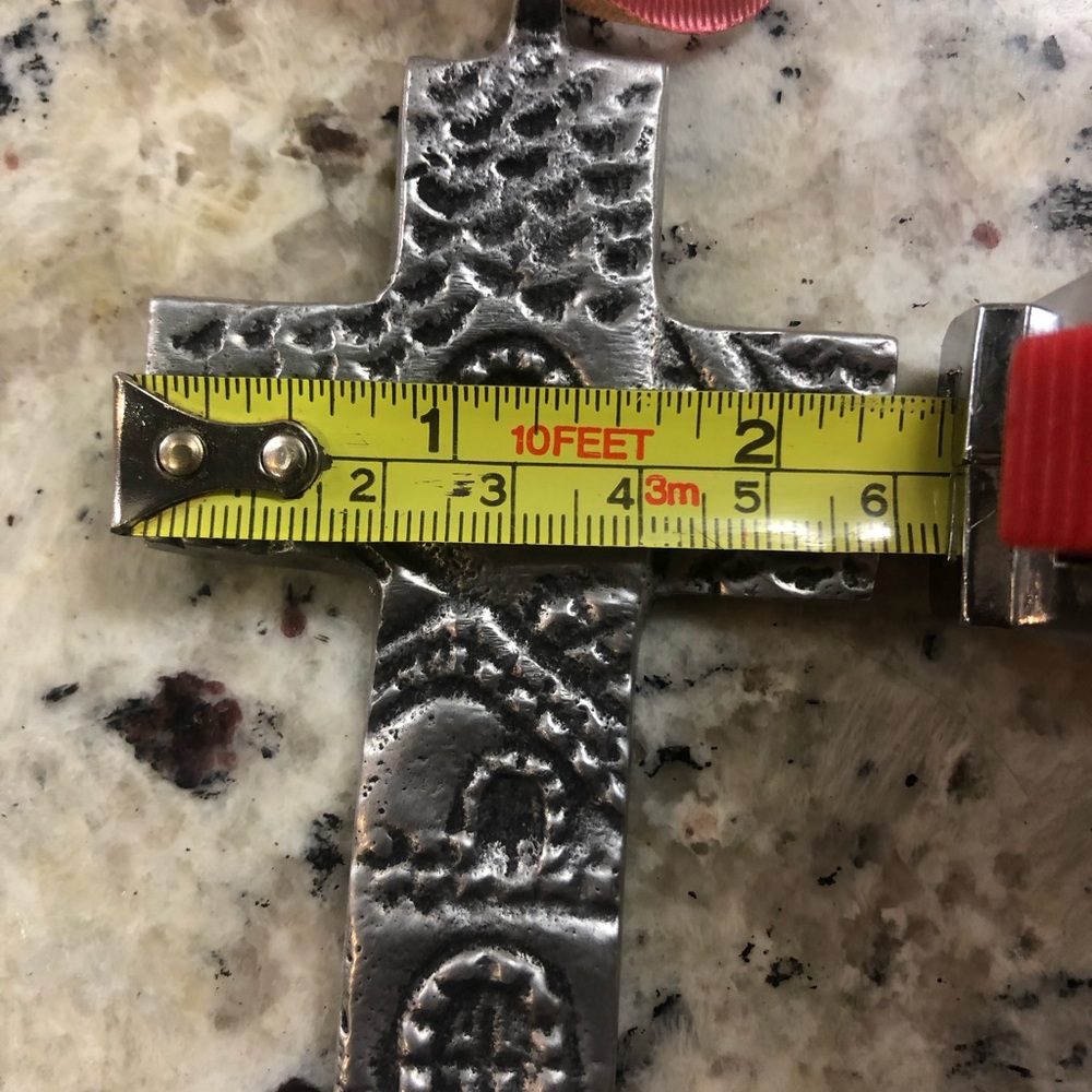 Beautiful Silver Cross Pendent - image 3